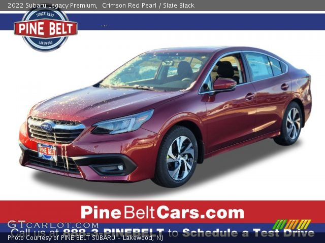 2022 Subaru Legacy Premium in Crimson Red Pearl