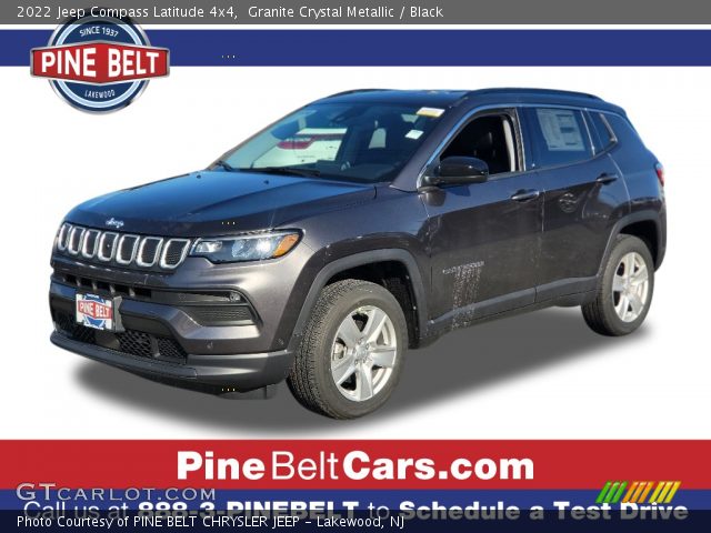 2022 Jeep Compass Latitude 4x4 in Granite Crystal Metallic