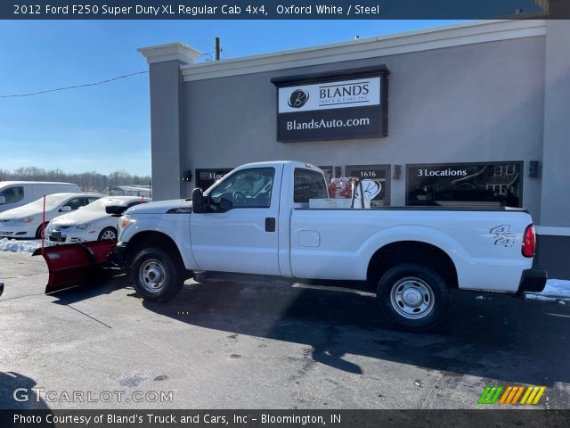 2012 Ford F250 Super Duty XL Regular Cab 4x4 in Oxford White