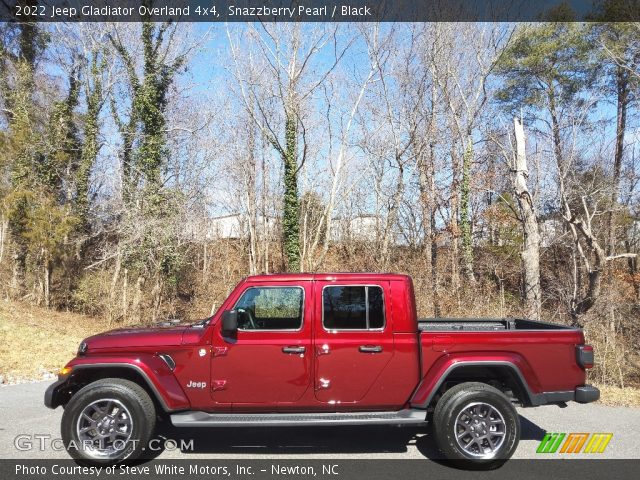 2022 Jeep Gladiator Overland 4x4 in Snazzberry Pearl
