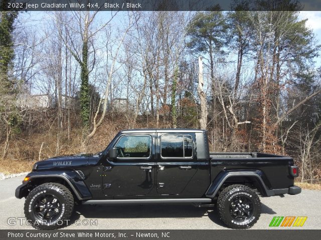 2022 Jeep Gladiator Willys 4x4 in Black