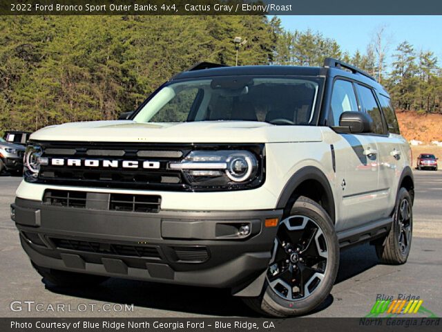 2022 Ford Bronco Sport Outer Banks 4x4 in Cactus Gray