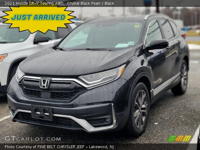 2021 Honda CR-V Touring AWD in Crystal Black Pearl