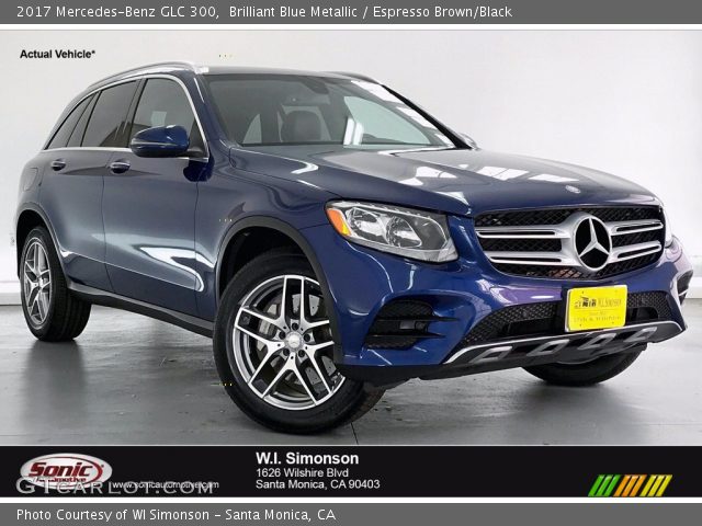 2017 Mercedes-Benz GLC 300 in Brilliant Blue Metallic