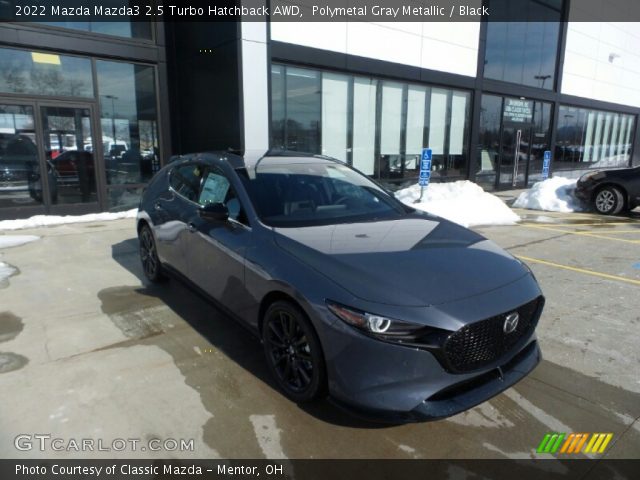 2022 Mazda Mazda3 2.5 Turbo Hatchback AWD in Polymetal Gray Metallic