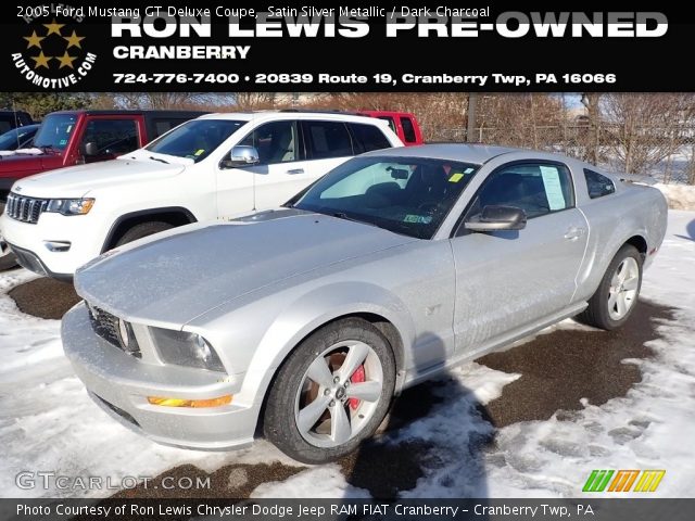 2005 Ford Mustang GT Deluxe Coupe in Satin Silver Metallic