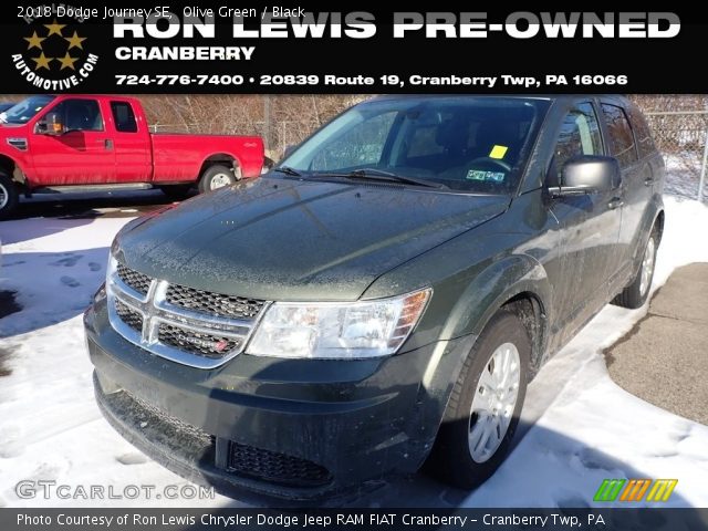 2018 Dodge Journey SE in Olive Green