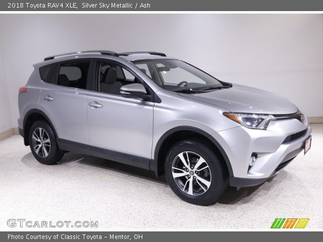 2018 Toyota RAV4 XLE in Silver Sky Metallic