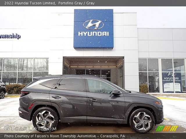 2022 Hyundai Tucson Limited in Portofino Gray