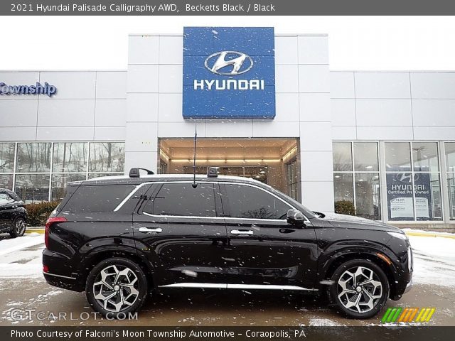 2021 Hyundai Palisade Calligraphy AWD in Becketts Black