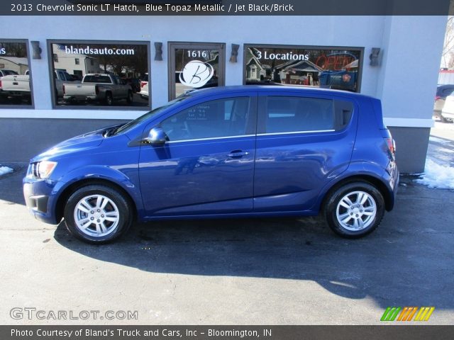 2013 Chevrolet Sonic LT Hatch in Blue Topaz Metallic