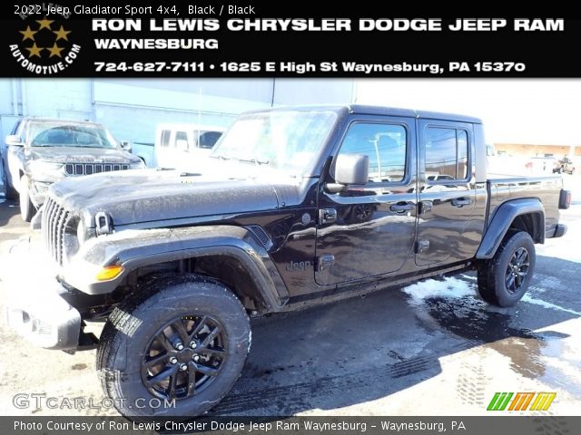 2022 Jeep Gladiator Sport 4x4 in Black