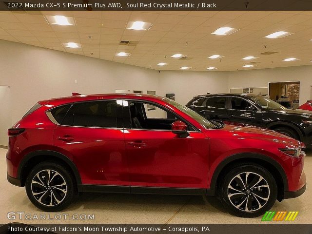 2022 Mazda CX-5 S Premium Plus AWD in Soul Red Crystal Metallic