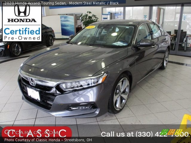 2020 Honda Accord Touring Sedan in Modern Steel Metallic