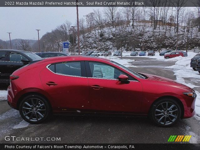 2022 Mazda Mazda3 Preferred Hatchback in Soul Red Crystal Metallic
