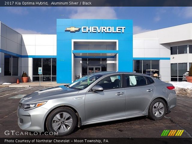 2017 Kia Optima Hybrid in Aluminum Silver