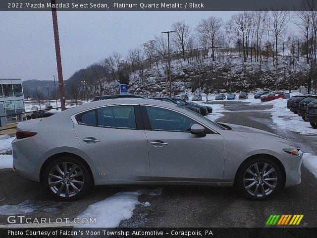 2022 Mazda Mazda3 Select Sedan in Platinum Quartz Metallic