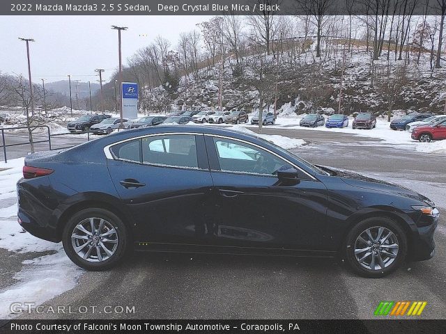 2022 Mazda Mazda3 2.5 S Sedan in Deep Crystal Blue Mica