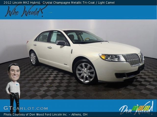 2012 Lincoln MKZ Hybrid in Crystal Champagne Metallic Tri-Coat