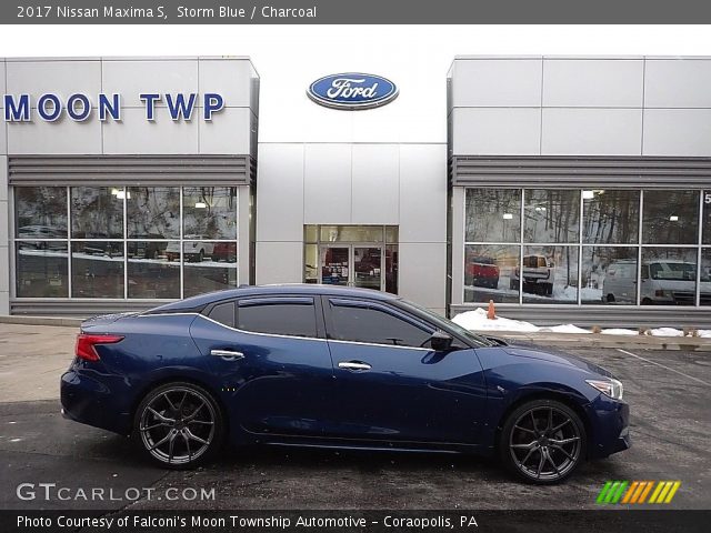 2017 Nissan Maxima S in Storm Blue