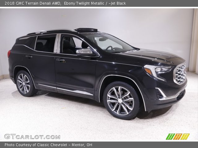 2018 GMC Terrain Denali AWD in Ebony Twilight Metallic