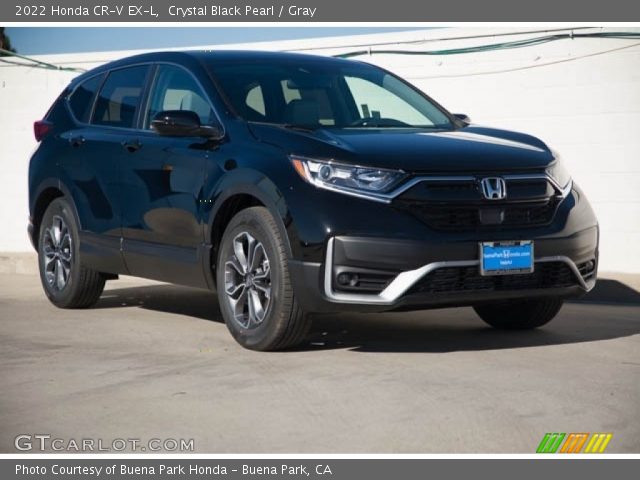 2022 Honda CR-V EX-L in Crystal Black Pearl