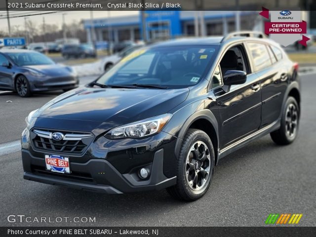 2021 Subaru Crosstrek Premium in Crystal Black Silica