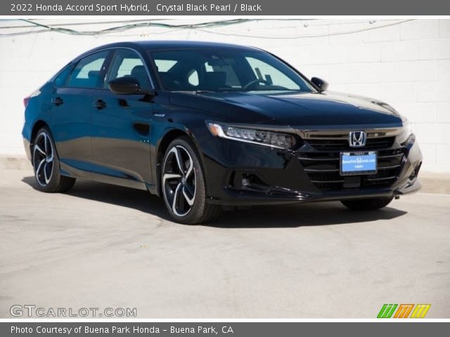 2022 Honda Accord Sport Hybrid in Crystal Black Pearl