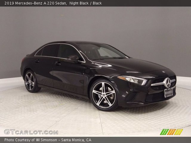 2019 Mercedes-Benz A 220 Sedan in Night Black