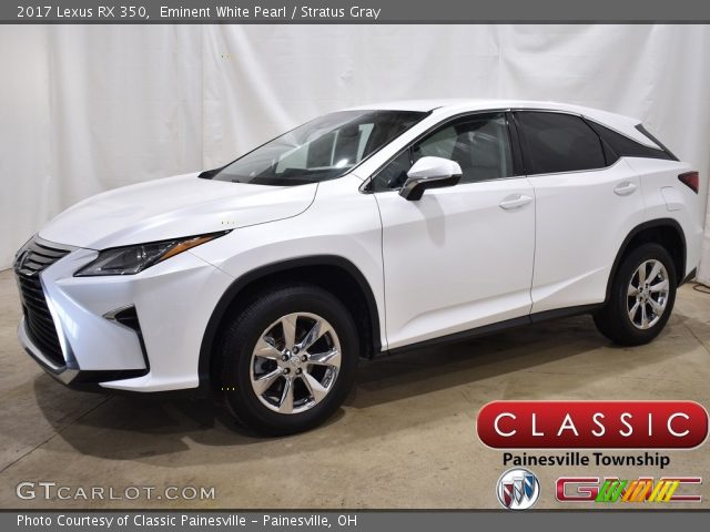 2017 Lexus RX 350 in Eminent White Pearl