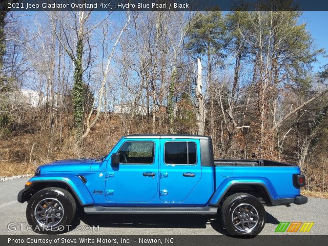 2021 Jeep Gladiator Overland 4x4 in Hydro Blue Pearl