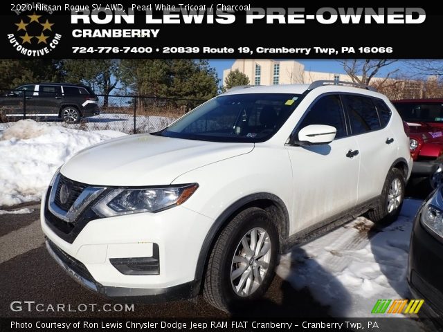 2020 Nissan Rogue SV AWD in Pearl White Tricoat