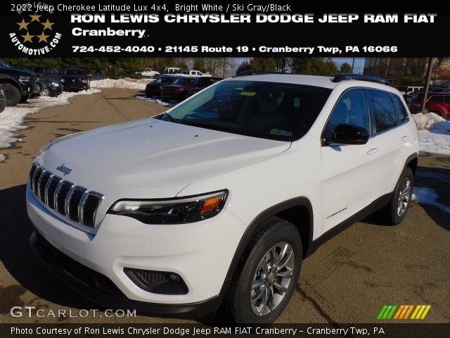 2022 Jeep Cherokee Latitude Lux 4x4 in Bright White