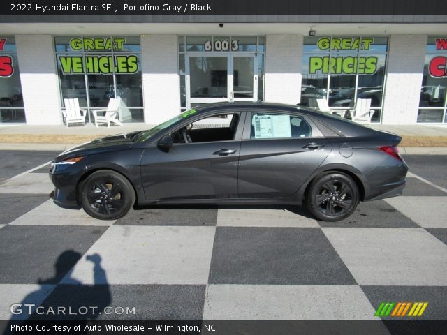 2022 Hyundai Elantra SEL in Portofino Gray