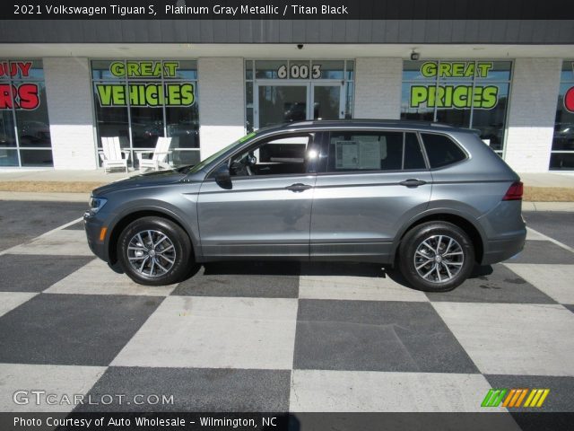 2021 Volkswagen Tiguan S in Platinum Gray Metallic