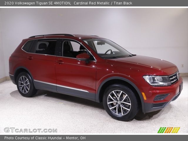 2020 Volkswagen Tiguan SE 4MOTION in Cardinal Red Metallic