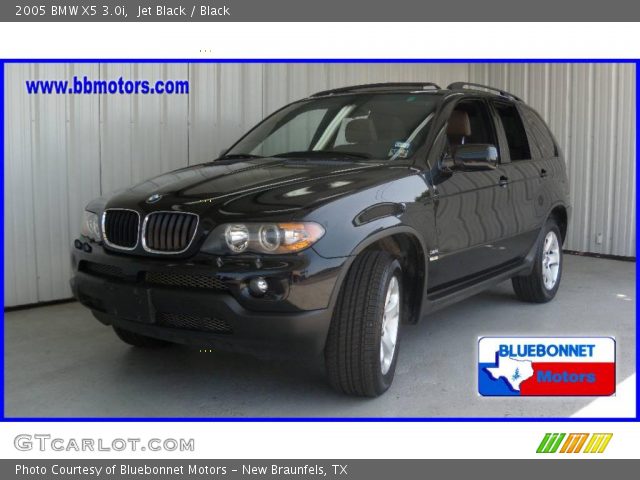 2005 BMW X5 3.0i in Jet Black