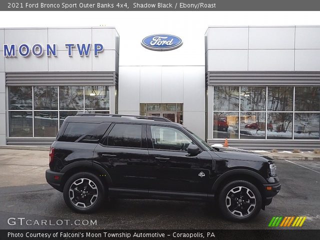 2021 Ford Bronco Sport Outer Banks 4x4 in Shadow Black