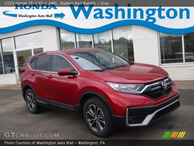 2020 Honda CR-V EX-L AWD in Radiant Red Metallic