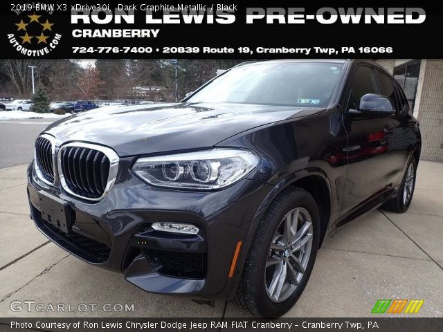 2019 BMW X3 xDrive30i in Dark Graphite Metallic
