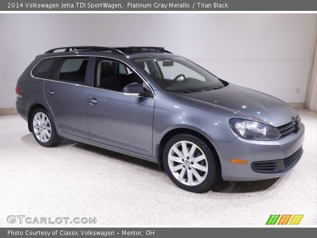 2014 Volkswagen Jetta TDI SportWagen in Platinum Gray Metallic
