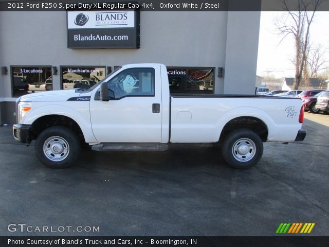 2012 Ford F250 Super Duty XL Regular Cab 4x4 in Oxford White