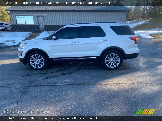 2017 Ford Explorer Limited 4WD in White Platinum