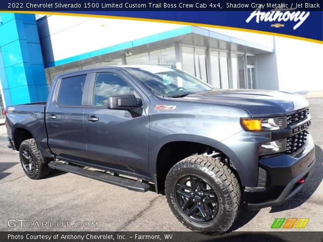 2022 Chevrolet Silverado 1500 Limited Custom Trail Boss Crew Cab 4x4 in Shadow Gray Metallic