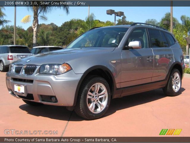 2006 BMW X3 3.0i in Silver Grey Metallic