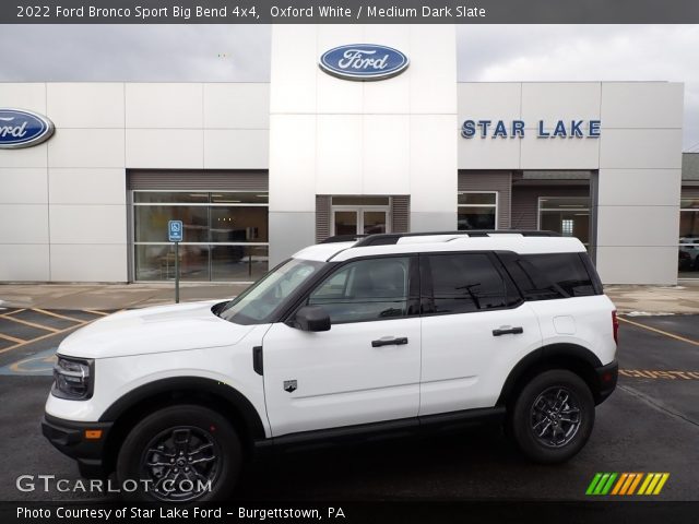 2022 Ford Bronco Sport Big Bend 4x4 in Oxford White