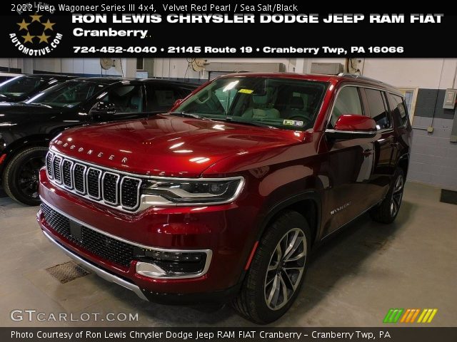 2022 Jeep Wagoneer Series III 4x4 in Velvet Red Pearl