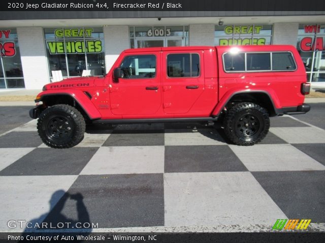 2020 Jeep Gladiator Rubicon 4x4 in Firecracker Red