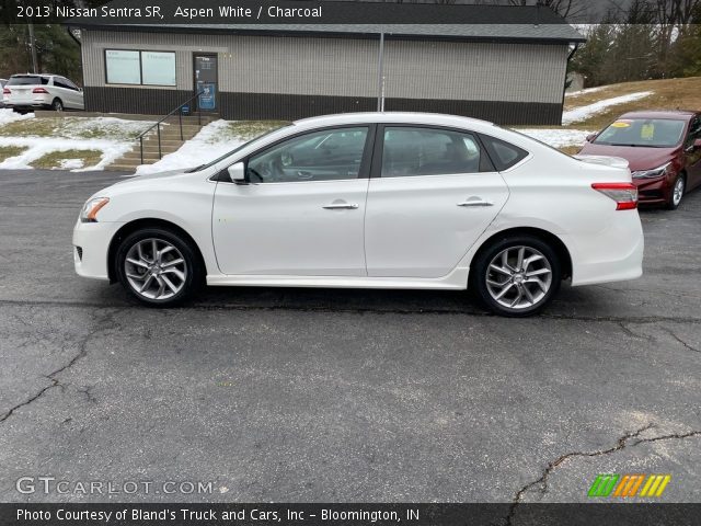 2013 Nissan Sentra SR in Aspen White