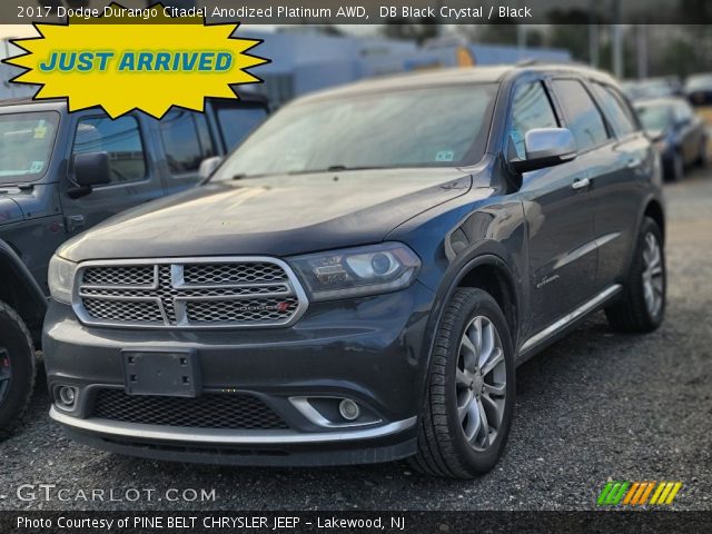 2017 Dodge Durango Citadel Anodized Platinum AWD in DB Black Crystal